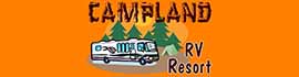 Ad for Campland RV Resort