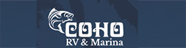Ad for Coho RV Park & Marina