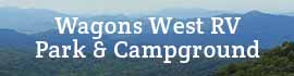 Ad for Wagons West RV Park and Campground