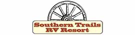 Ad for Southern Trails RV Resort