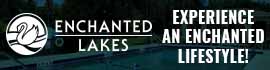 Ad for Enchanted Lakes RV Resort