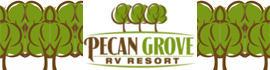 Ad for Pecan Grove RV Resort