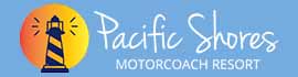 Ad for Pacific Shores Motorcoach Resort