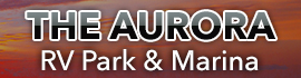 Ad for Aurora RV Park & Marina
