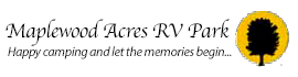 Ad for Maplewood Acres RV Park