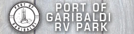 Ad for Port of Garibaldi RV Park