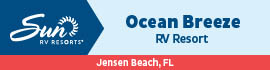 Ad for Ocean Breeze Resort