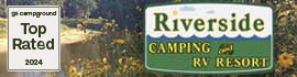 logo for Riverside Camping & RV Resort