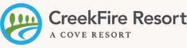 logo for CreekFire RV Resort