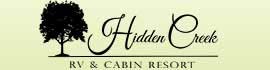 Ad for Hidden Creek RV Resort