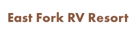 Ad for East Fork RV Resort