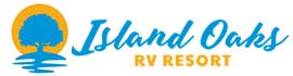 logo for Island Oaks RV Resort