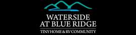 logo for Waterside at Blue Ridge Tiny Home and RV Community