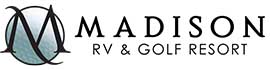 logo for Madison RV & Golf Resort
