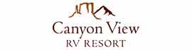 logo for Canyon View RV Resort