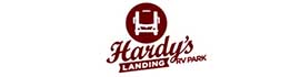 logo for Hardy's Landing