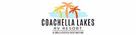 logo for Coachella Lakes RV Resort