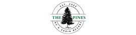 logo for The Pines RV & Cabin Resort