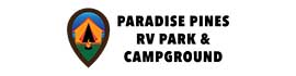 Ad for Paradise Pines RV Park and Campground