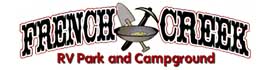Ad for French Creek RV Park and Campground