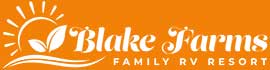 Ad for Blake Farms Family RV Resort