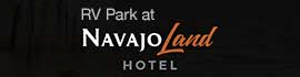 Ad for RV Park at Navajoland Hotel