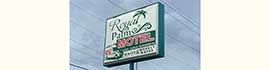 Ad for Royal Palms Motel & RV Park