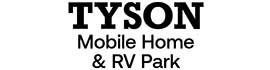 Ad for Tyson Mobile Home and RV Park