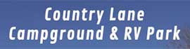 Ad for Country Lane Campground & RV Park