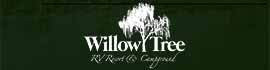 Ad for WillowTree RV Resort & Campground