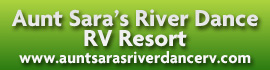 Ad for River Dance RV Resort