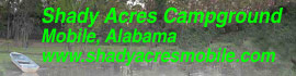 logo for Shady Acres Campground