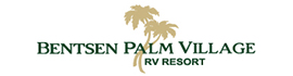 Ad for Bentsen Palm Village RV Resort