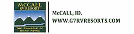 logo for McCall RV Resort