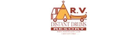 Ad for Distant Drums RV Resort