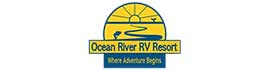 Ad for Ocean River RV Resort & Campground