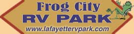 logo for Frog City RV Park