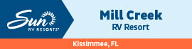 Mill Creek Sun RV Community logo