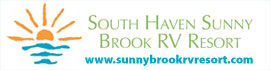 Ad for South Haven Sunny Brook RV Resort