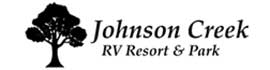 Ad for Johnson Creek RV Resort & Park