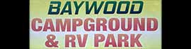 Ad for Baywood Campground & RV Park