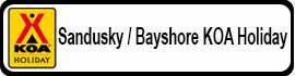 Ad for Sandusky/Bayshore Estates KOA