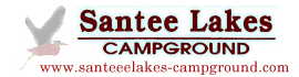 Ad for Santee Lakes KOA
