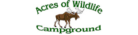 Ad for Acres Of Wildlife Campground