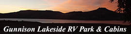 Ad for Oasis RV Resort & Cottages Gunnison Lakeside