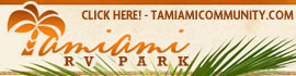 Ad for Tamiami RV Park