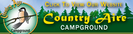 Ad for Country Aire Campground