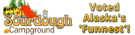 Ad for Sourdough Campground & Cafe