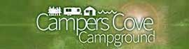 logo for Campers Cove Campground