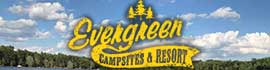Ad for Evergreen Campsites & Resort